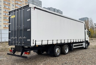 HINO 700 6×2 (МРМ 20т) БОРТ-ТЕНТ СДВИЖНЫЕ ШТОРЫ И КРЫША 9,26м